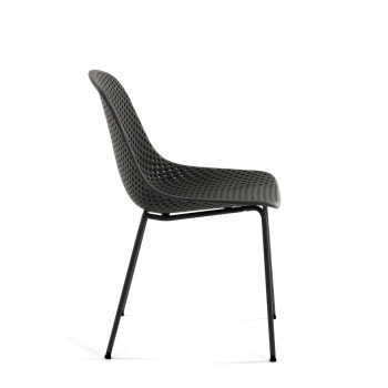 Quinby grey outdoor chair