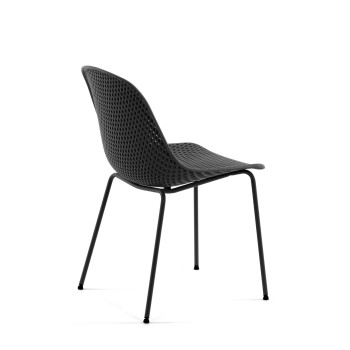 Quinby grey outdoor chair