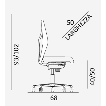 King C102 COMEL Office Chair