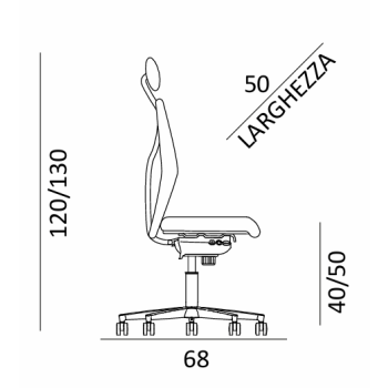 King N101 COMEL office chair