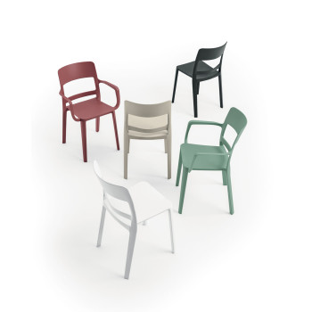 GAS Chair with Armrests - NITESCO