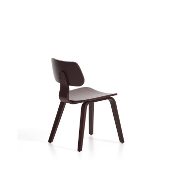 Gena chair in oak veneer with finish