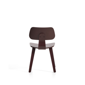 Gena chair in oak veneer with finish