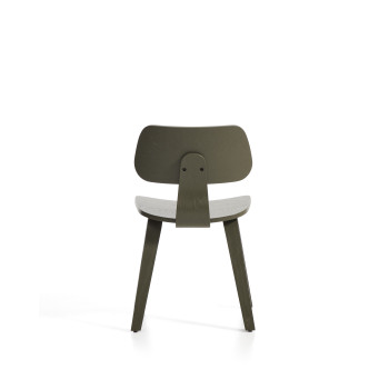 Gena chair in oak veneer with finish