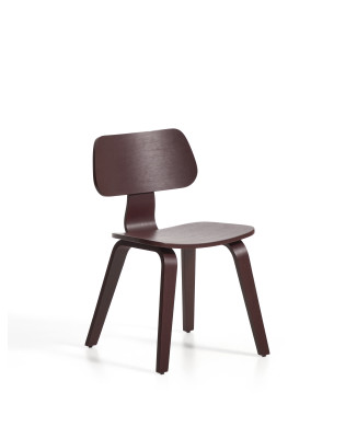 Gena chair in oak veneer with finish