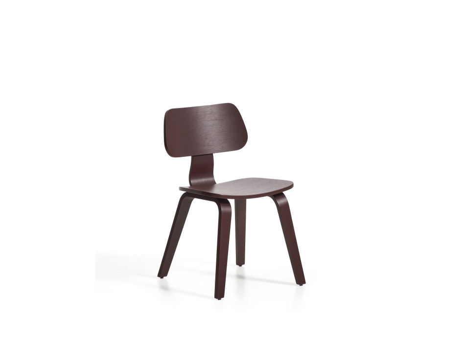 Gena chair in oak veneer with finish
