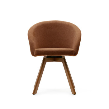 Marvin chenille swivel chair