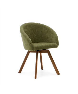 Marvin chenille swivel chair