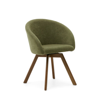 Marvin chenille swivel chair