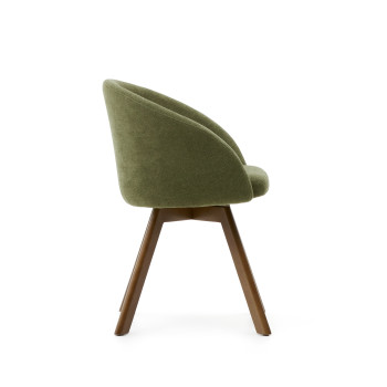 Marvin chenille swivel chair