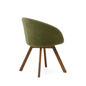 Marvin chenille swivel chair