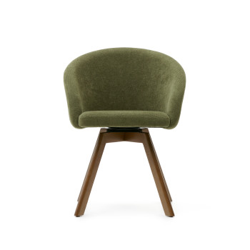 Marvin chenille swivel chair