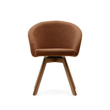Marvin chenille swivel chair