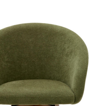 Marvin chenille swivel chair