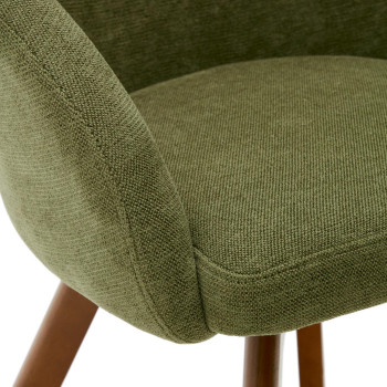 Marvin chenille swivel chair