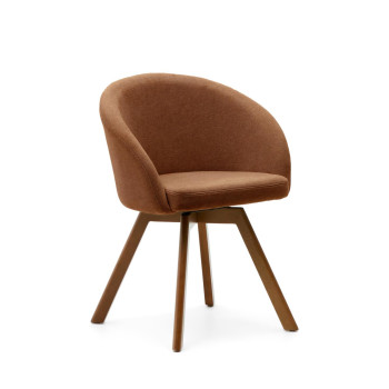 Marvin chenille swivel chair