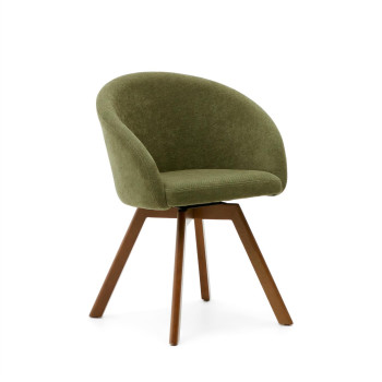 Marvin chenille swivel chair