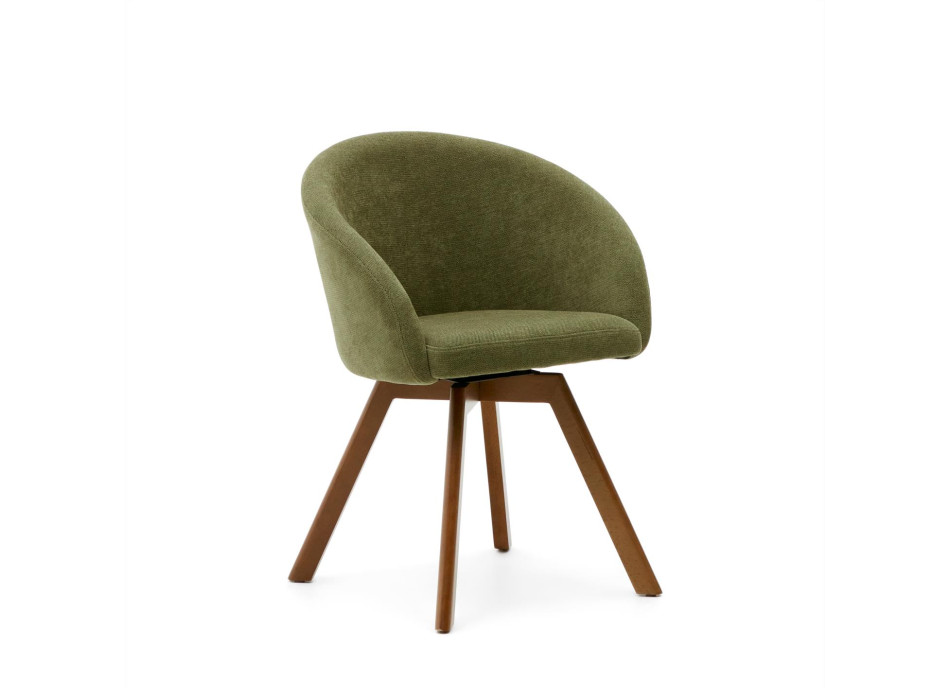 Marvin chenille swivel chair