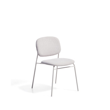 Meli stackable chenille chair