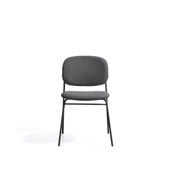Meli stackable chenille chair