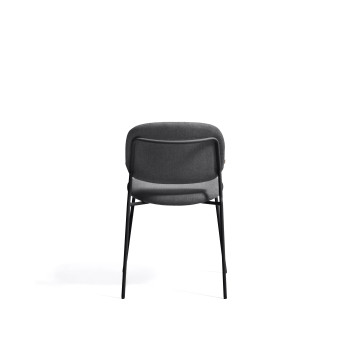 Meli stackable chenille chair