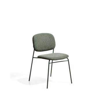 Meli stackable chenille chair