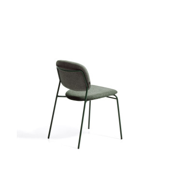 Meli stackable chenille chair
