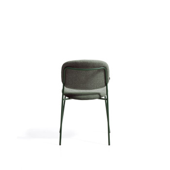 Meli stackable chenille chair