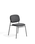 Meli stackable chenille chair
