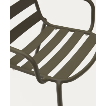 Joncols chair in painted aluminum THE SHAPE
