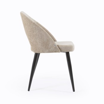 Mael chair in chenille