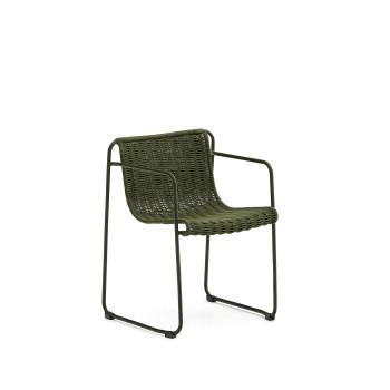 Maurina chair in galvanized steel