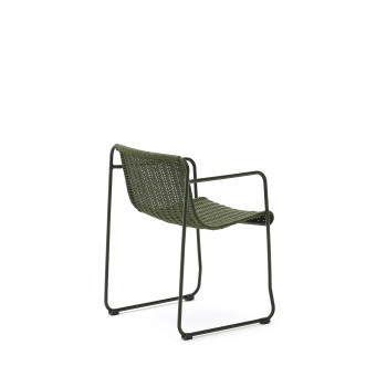 Maurina chair in galvanized steel