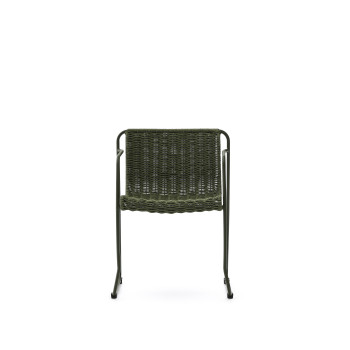 Maurina chair in galvanized steel