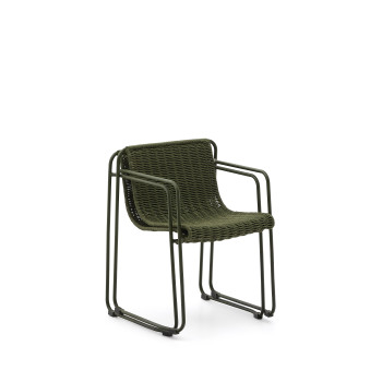 Maurina chair in galvanized steel