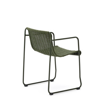 Maurina chair in galvanized steel
