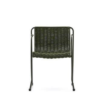 Maurina chair in galvanized steel