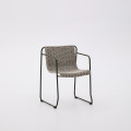 Maurina chair in galvanized steel