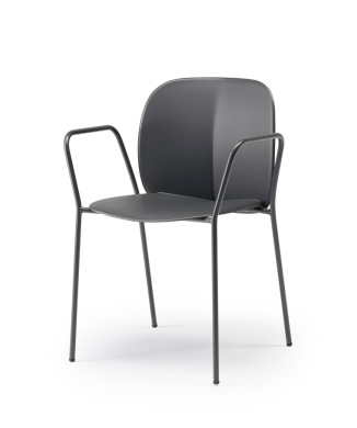 MENTHA chair with armrests - SCAB