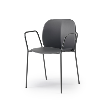 MENTHA chair with armrests - SCAB