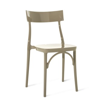 Milano Chair 2015 Transparent Polycarbonate Colico