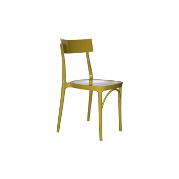 Milano Chair 2015 Transparent Polycarbonate Colico