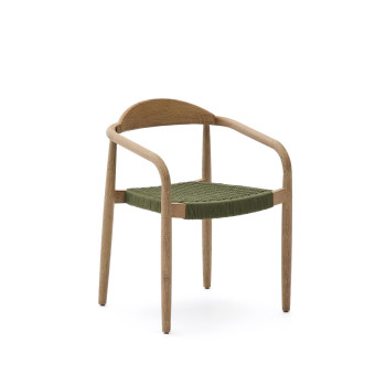 Nina chair in solid terracotta wood
