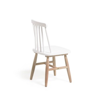 Tressia children's chair made of solid wood and rubber