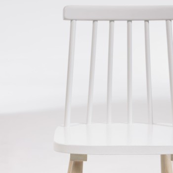 Tressia children's chair made of solid wood and rubber