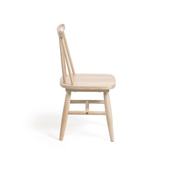 Tressia children's chair made of solid wood and rubber