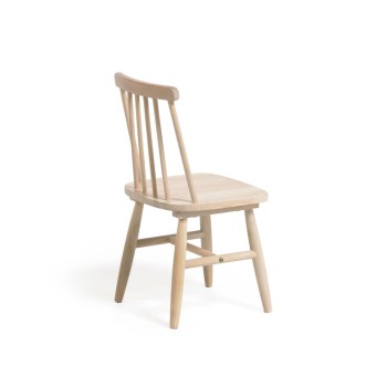 Tressia children's chair made of solid wood and rubber