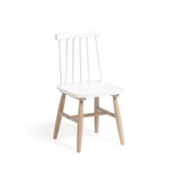 Tressia children's chair made of solid wood and rubber