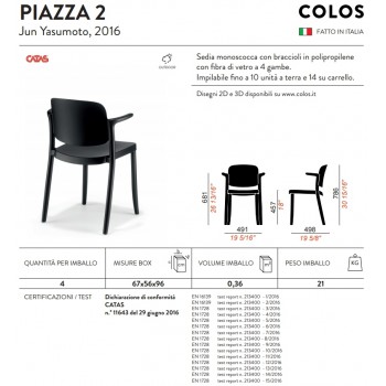 PIAZZA COLOS chair