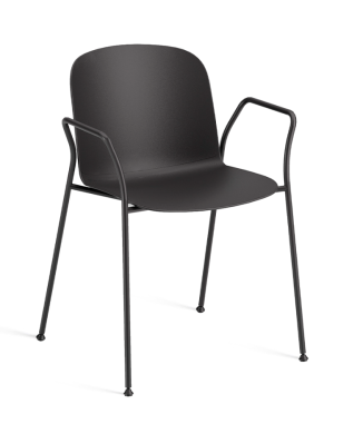 RELIEF 4-legged chair with armrests - INFINITI